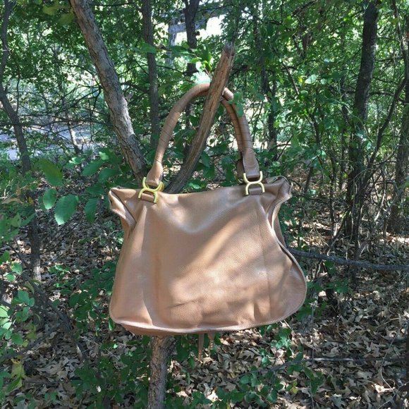 Chloe' Marcie Leather Satchel - Picture 4 of 12